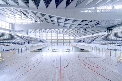 Sports Complex Design, Complex Design, Timber Roof, Stadium Design, Sports Center, Space Frame, Sport Hall, Sports Complex, Urban Park