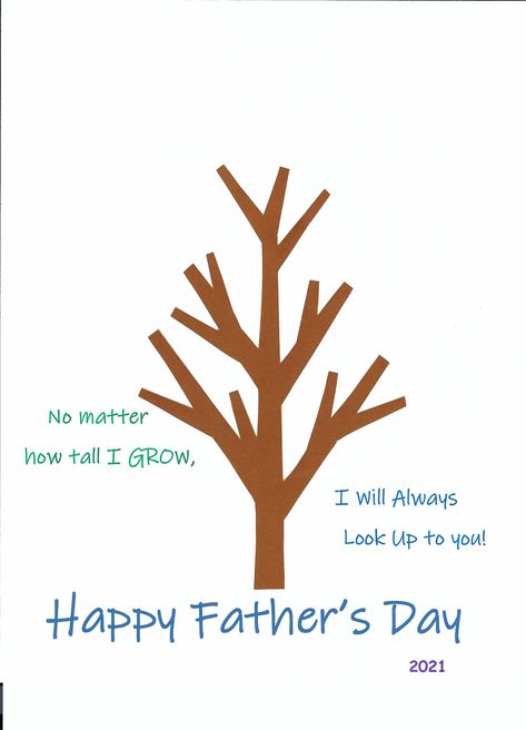 Fathers Day Tree Hand Print Tree Templates, Tree Cards, Tree Crafts, Summer School, Parent Gifts, Board Ideas, Hand Print, Happy Father, Happy Fathers Day