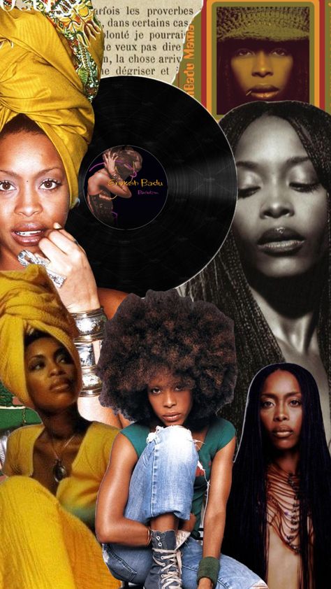 #neosoul #erykahbadu Neosoul Aesthetic, Erykah Badu, Visual Board, Neo Soul, High Level, Quick Saves, Black