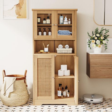 Bathroom shelving unit