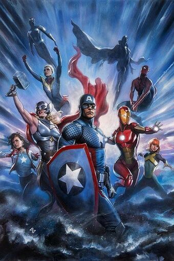 Secret Empire Vol 1 1 | Marvel Database | Fandom Ms America, Avengers Fanart, Adi Granov, Avengers Aesthetic, America Chavez, Avengers Quotes, Avengers Pictures, Avengers Imagines, Avengers Cast