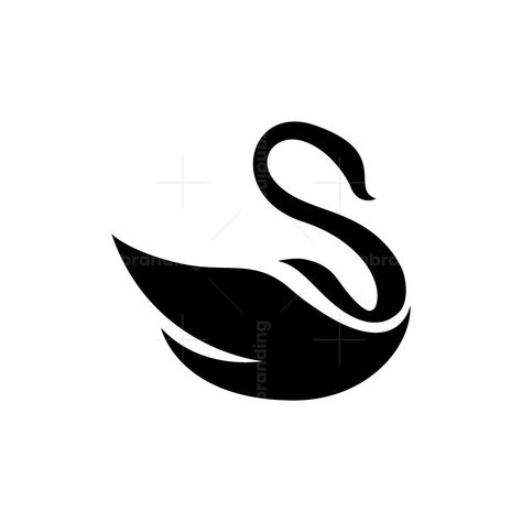 Letter S Swan Logo is designed in a bold and minimalist style, the advantages of a bold logo are that it can still be seen from a distance or reduced in size and the minimalist logo are easy to remember. Letter S Swan Logo will be suitable when your business or company has initial S or related to Swan. Swan Logo Design, Ticket Logo, Black Swan Tattoo, Swan Artwork, Sl Logo, Swan Drawing, Swan Tattoo, Rs Logo, Swan Jewelry