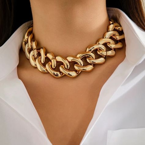 Just found this amazing item on AliExpress. Check it out! $2.47  64％ Off | Salircon Exaggerated Acrylic Thick Chain Clavicle Necklace Vintage Big Miami Cuban Chain Choker Women's Aesthetic Jewelry Gift Cuban Necklace Women, Cuban Necklace, Aesthetic Jewelry, Miami Cuban, Necklace Women, Cuban Chain, Necklace Vintage, Chain Choker, Vintage Necklace