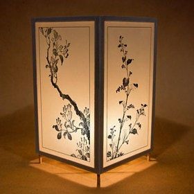 Japanese Lampshade, Bedside Design, Japanese Room Decor, Japanese Inspired Bedroom, Japanese Style Bedroom, Japanese Trends, Paper Lamps, Japanese Lamp, Japanese Lamps