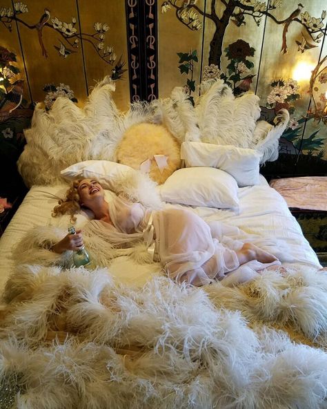 A Madonna Inn Hangover ✨ @madonnainn1958 #champagnedreams #champagnehair #orientalfantasy #feathers #peekaboo #candid @catherinedlish ✨… Burlesque Aesthetic, Madonna Inn, On My Own, The Vibe, Home Reno, Room Aesthetic, Dream Bedroom, Bedroom Inspo, New Room