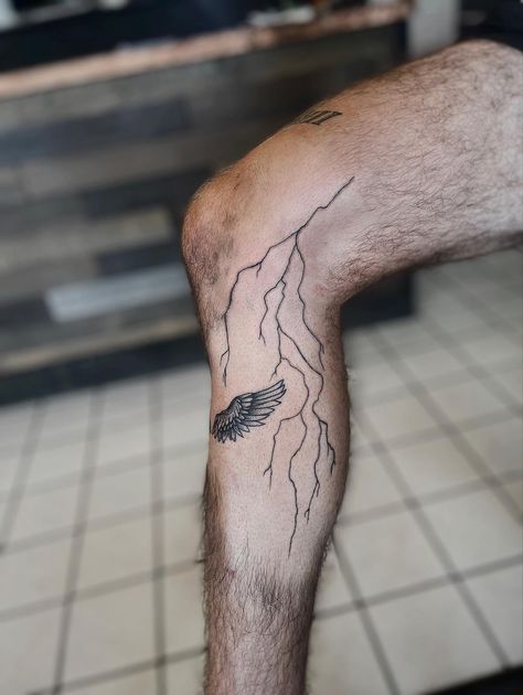 Hand drawn lightning Lightning Leg Tattoo Men, Lightning Tattoo Leg Men, Lightning Leg Tattoo, Leg Tattoos Small, Lightning Bolt Tattoo, Leg Tattoo Ideas, Lightning Tattoo, Bolt Tattoo, Leg Tattoo Men