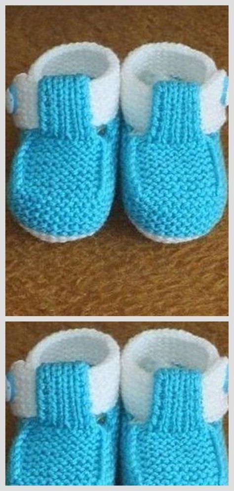 Knitting Little Booties Baby Shoes Diy Pattern, Baby Shoes Tutorial, Knitted Baby Booties, Baby Booties Free Pattern, Baby Shoes Diy, Knitted Slippers Pattern, Baby Booties Knitting Pattern, Knit Baby Booties, Shoes Diy