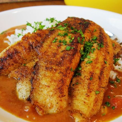 Red Fish Recipes, Redfish Recipes, Bouillon Recipe, Pure Satisfaction, New Orleans Recipes, Creole Cooking, Cajun Dishes, Cajun Creole Recipes, Fish Stew