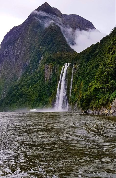 Fjordland National Park New Zealand, New Zealand Milford Sound, New Zealand National Parks, Milford Sound New Zealand, Fiordland National Park, Milford Sound, Travel Wishlist, New Zealand Travel, Outside World