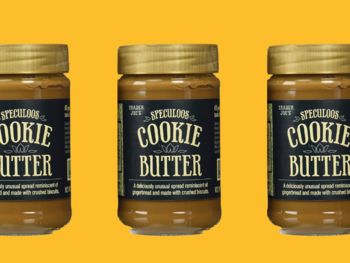 Trader Joe's Speculoos Cookie Butter Trader Joes Cookie Butter, Ice Cube Tray Chocolates, Dessert Cheese Ball, Speculoos Cookie Butter, Speculoos Cookies, Homemade Doughnuts, Biscoff Cookie Butter, Trader Joes Recipes, Yogurt Breakfast