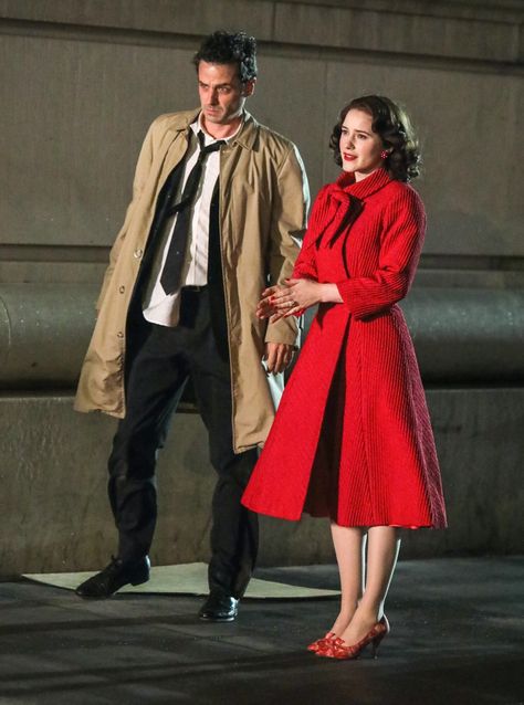 Celebrity Sightings In New York - May 10, 2021 Marvelous Mrs Maisel Outfits, Marvelous Mrs Maisel Fashion, Mrs Maisel Fashion, Midge Maisel, Pj Day, The Marvelous Mrs Maisel, Green Evening Gowns, Marvelous Mrs Maisel, Mrs Maisel