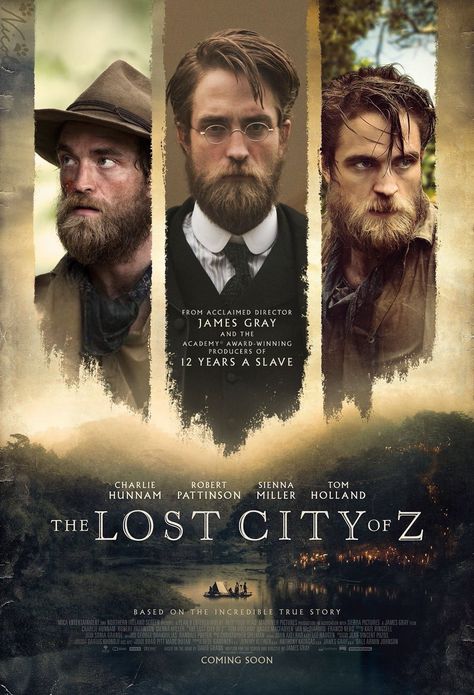 Robert Pattinson Lost City of Z March 2017 Movie Character Posters, Lost City Of Z, Interesting Photography, Photoshop Poster, The Lost City, Photoshop Tutorial Photo Editing, Photoshop Design Ideas, Desain Editorial, 2 Cats