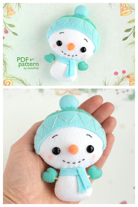 DIY Felt Snowman Sewing Patterns | Fabric Art DIY Felt Snowmen Patterns, Felt Patterns Christmas, Christmas Ornaments Felt Diy, Christmas Felt Crafts Free Pattern, Cute Felt Ornaments, Free Felt Christmas Ornaments Patterns, Felt Crafts Christmas Patterns Free Printable, Christmas Felt Patterns, Felt Christmas Patterns