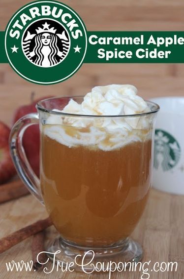 Starbucks Caramel Apple Spice Cider Recipe When it starts to get chilly, there's nothing like a warm mug of Starbucks Caramel Apple Spice Cider to make you feel toasty all the way down to your toes! This warm wonderful drink can be made with just five simple ingredients! You can also use the Cinnamon Dolce Syrup for pancakes, brownies, coffee and more! Starbucks Caramel Apple Spice Cider Recipe Recipe Type: Beverages Author: True Couponing Ingredients 2 cup Motts Apple Juice Spiced Cider Recipe, Starbucks Caramel Apple Spice, Hot Chocolate Maker, Caramel Apple Spice, Cinnamon Dolce Syrup, Starbucks Caramel, Spiced Drinks, Copycat Starbucks, Apple Cider Caramels