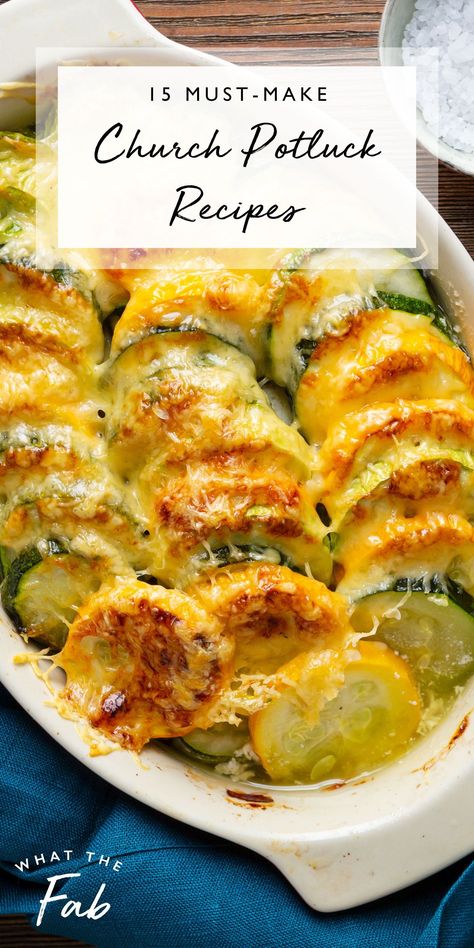 Summer is the perfect time to enjoy good eats and even better company at a potluck, party, or family gathering. Impress everyone this Sunday with these tantalizing (and surprisingly easy) church potluck recipes. Click the pin to see all the recipes you should bring to your next potluck!  church potluck recipes, church potluck recipes easy Best Potluck Vegetables, Potluck Egg Dish, Potluck Lunch Ideas Easy, Potluck Casserole Ideas, Best Church Potluck Recipes, Easy Healthy Potluck Dishes, Crowded Kitchen Recipes, Vegetable Dish For Potluck, Vegetables For Potluck