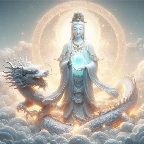 Kwan Yin Tattoo, Heroic Pose, Guanyin Goddesses, Leading Lines, Cambodian Art, Quan Yin, Guan Yin, Buddhist Prayer, Kuan Yin