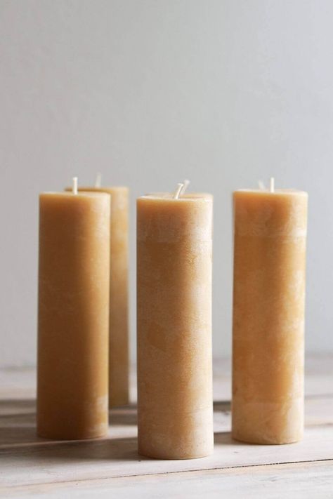 Pure Beeswax Skinny Pillar Candle, 60 hour Seed Saving Envelopes, Beeswax Pillar Candles, Light Spectrum, Wood Soap Dish, Bread Makers, Towel Weaving, Sweet Fragrance, Hand Carved Stone, Intention Candles