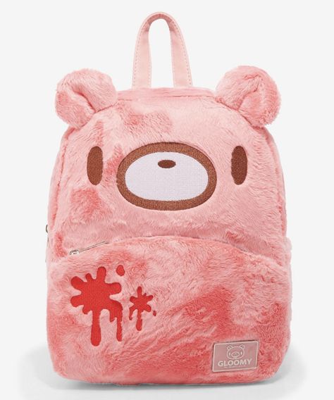 Bear Backpack, Gloomy Bear, Barbie Stuff, Tall Hoodies, Plush Backpack, Pink Backpack, Bear Design, Hamsters, Socks And Tights