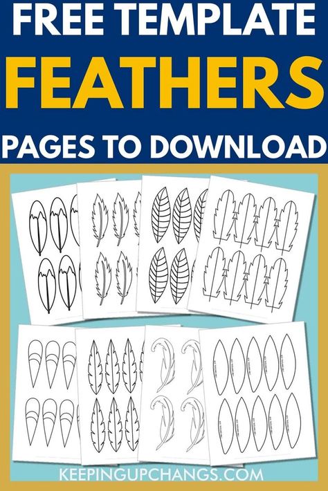 Native American Worksheets For Preschool, Feather Stencil Templates, Pictures Of Feathers, Free Native American Printables, Native American Patterns Templates Free Printable, Native American Coloring Pages Free Printable, Feather Template Printable Free Pattern, Turkey Feather Template Free Printable, Feather Template Printable Free