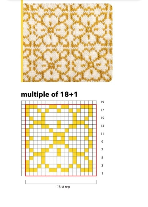 Jacquard Crochet Pattern, Fairisle Charts Patterns, Leaf Chart Knitting, Knit Flower Colorwork, Color Work Pattern, Colour Work Knitting Patterns, Italian Crochet Patterns, Crochet Color Work Chart, Sun Knitting Chart