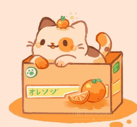 Wallpaper Gatos, Orange Icons:), Cat Hacks, Orange Cats, Wallpaper Animes, Orange Aesthetic, Orange Wallpaper, Orange Art, Arte Sketchbook