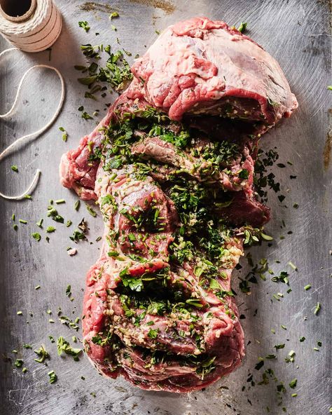 Garlic And Herb Stuffed Boneless Leg Of Lamb - What's Gaby Cooking Butterflied Lamb Leg Recipes, Butterflied Leg Of Lamb Recipes, Boneless Leg Of Lamb Recipes, Boneless Lamb Leg Roast, Stuffed Leg Of Lamb, Lamb Leg Roast Recipes, Butterflied Leg Of Lamb, Lamb Roast Recipe, Leftover Lamb