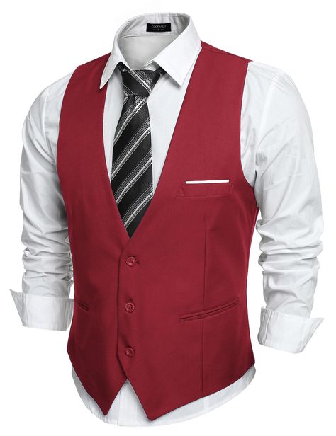 Gatsby Outfit, Business Suit Vest, Mens Dress Vests, Business Vest, Formal Vest, Mens Clothing Brands, Mens Suit Vest, Wedding Groomsmen, Business Dress