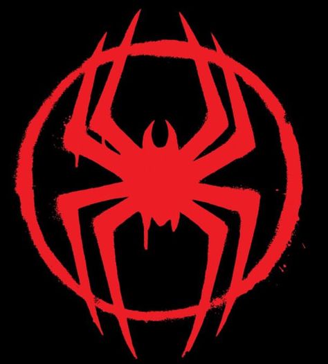 Spiderman App, Spiderman Painting, Spider Man Logo, Spider Logo, Spider Drawing, Verse Tattoos, Spiderman Logo, Spiderman Shirt, Spider Man Across The Spider Verse