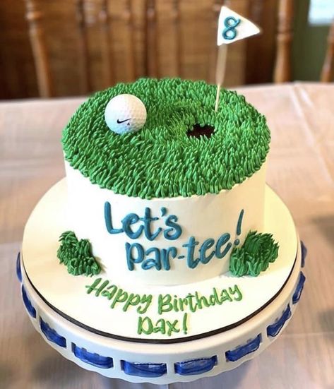 Golf Themed Cookie Cake, Golf Themed Party Snacks, Golf Ball Birthday Cake, 40th Birthday Golf Cake, Margarita Cake Design Birthday, Golf Themed Cake For Men, Golfing Cakes For Men, Golf Inspired Cakes, Golf Retirement Cake