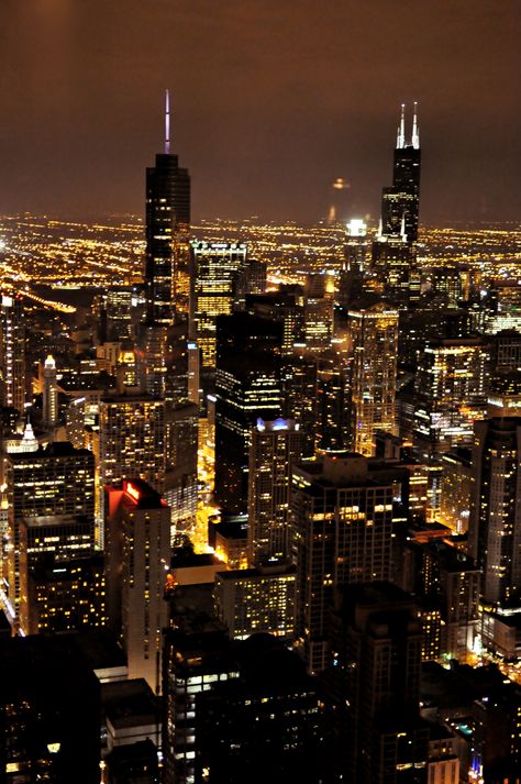 Lights At Night, Chicago At Night, City Lights At Night, My Kind Of Town, Chicago Photography, Chicago City, Chicago Skyline, City Wallpaper, City Landscape