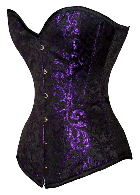 Victorian Purple, Corset Plus Size, Brocade Corset, Corset Underbust, Wedding Corset, Purple Corset, Purple Gothic, Gothic Costume, Corset Training