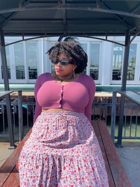 #plussizefashion #fashion Femenine Outfits Plus Size, Clothing Aesthetic Plus Size, Plus Size Pastel Fashion, 2024 Plus Size Spring Outfits, Barbiecore Outfit Plus Size, Girly Plus Size Outfits, Pink Outfits Plus Size, Pink Outfit Plus Size, Plus Size Colorful Outfits