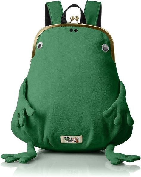 Item Title Description About This Items Width 25cm, Height 33cm, Gusset 11.5cm.(Width: 9.84 inches, Height: 12.99 inches, Gusset: 4.53 inches.) Appearance Vibrant green and adorable, with large, endearing eyes, the Gama-guchi frog backpack is a delightful addition. A deeper shade of green introduces a new frog character! With its round eyes and long, stretchy limbs, this frog features a Gama-guchi mouth that, when opened, reveals a bright red interior – a charming multi-case. Additionally, the sides come equipped with a convenient zipper for easy access! Not just cute, this backpack combines functionality with its cuteness, making rainy day outings a tad more enjoyable than usual. Condition NEW Shipping 必ず追跡番号付きでお送りします。お届けの際、ご心配なくご注文ください。配送状況は常に確認することができます。 発送はeBayに登録されている住所にのみ可能です。他の住所への発 Frog Backpack, Light Backpack, Cute Backpacks, Cute Frogs, Cute Bags, Mini Backpack, Things To Buy, Light Green, Bags Handbags