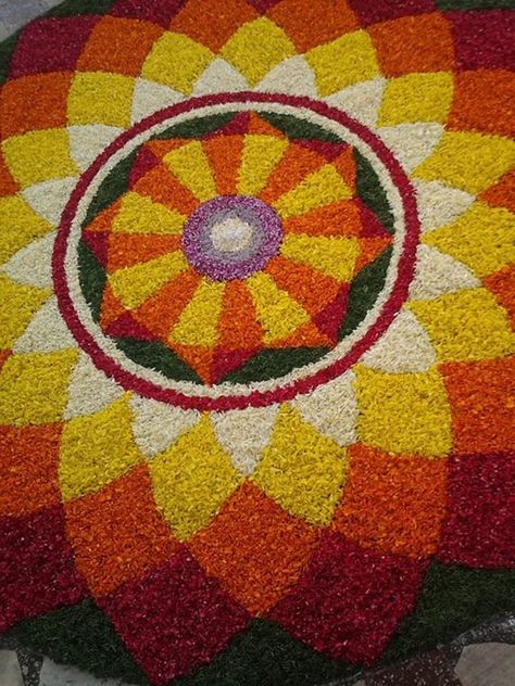 Happy Onam to all malayalees Thiruvonam Pookalam Design, Onam Pukalam Design, Athapookalam Designs Theme, Onapookalam Designs For Competition, Onam Pookalam Design 2024, Pookalam Design Onam Simple Small House, Onam Pookalam Design Drawing Ideas, Athapookkalam Designs, Onam Pukalam