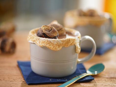 Get Luxury Hot Chocolate Recipe from Food Network Loaded Hot Chocolate, Smores Hot Chocolate, Breaded Pork Tenderloin, Katie Lee Biegel, Fried Ravioli, Alex Guarnaschelli, Jeff Mauro, The Kitchen Food Network, Geoffrey Zakarian