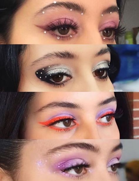 Makeup Country Concert, Maddy From Euphoria Makeup, Party Makeup Euphoria, Maddie Perez Makeup Looks, Euphoric Eye Makeup, Eye Makeup Euphoria Inspired, Makeup Looks Euphoria Inspired, Maddy Euphoria Inspired Nails, Euphoric Makeup Look