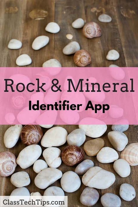 I love hands-on science activities, especially when I can integrate technology into my lesson.  Two fantastic free apps for Earth Science are Mineral Identifier and Common Rocks Reference.  These apps are full of information for students who are identifying rocks and minerals.  If you’re school doesn’t have access to hands-on materials this app can work… Rockhounding Tools, Rocks Reference, Identifying Rocks, Rock Identification Pictures, How To Identify Rocks, Raw Gemstones Rocks, Mineral Identification, Kick Rocks, Rock Identification