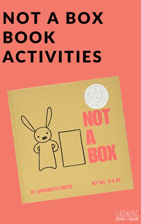 Enjoy reading these books about boxes including Not a Box and then have some early literacy fun with these book activities. #notaboxactivities #boooksaboutboxes #GrowingBookbyBook #preschoolunits Not A Box Activities, Literacy Bags, Box Activities, Books And Activities, Storytime Ideas, Art Books For Kids, Family Literacy, Environmental Print, Early Literacy Activities