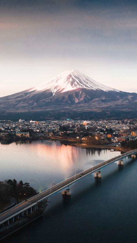 Japan iPhone wallpaper, Mount Fuji and Lake Kawaguchi mobile background, travel destination | free image by rawpixel.com / Luke Stackpoole Japan Iphone Wallpaper, Iphone Wallpaper Japan, Japan Wallpaper, Fuji Japan, Fuji Mountain, Monte Fuji, Japan Landscape, Exploring Nature, Japan Street