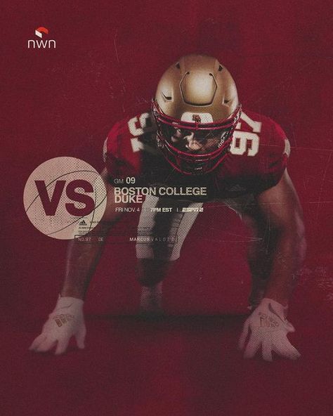 Boston College Football on Instagram: "Gameday at our house 🦅" Boston College Football, College Football Gameday, Football Poses, Boston College, Graphic Design Photoshop, Sports Graphics, Boston Sports, Sports Graphic Design, Football Design