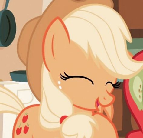 Mlp Pfp Applejack, Apple Jack Pfp, Rainbowdash Icon, Apple Jack Mlp, Applejack Aesthetic, Applejack Pfp, Applejack Icon, Friendship Scrapbook, Rarity Applejack