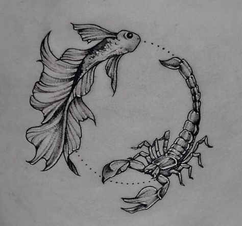 Scorpio Zodiac Tattoos, Zodiac Stars, Dragon Tattoo Ideas, Astrology Tattoo, Aquarius Tattoo, Scorpio Tattoo, Pisces Tattoos, Water Tattoo, Scorpion Tattoo