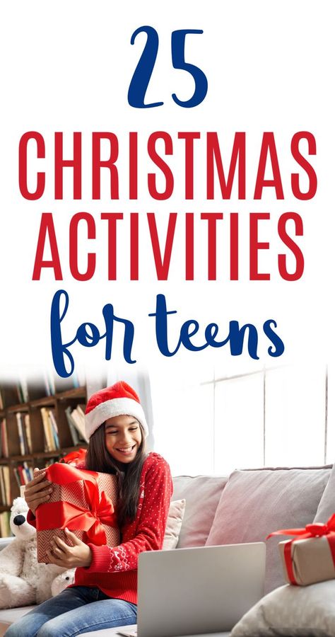 Christmas Activities For Teens, Family Christmas Activities, Christmas Activities For Families, Fun Christmas Activities, Christmas Experiences, White Elephant Gifts Exchange, Activities For Teens, New Memories, Christmas Events