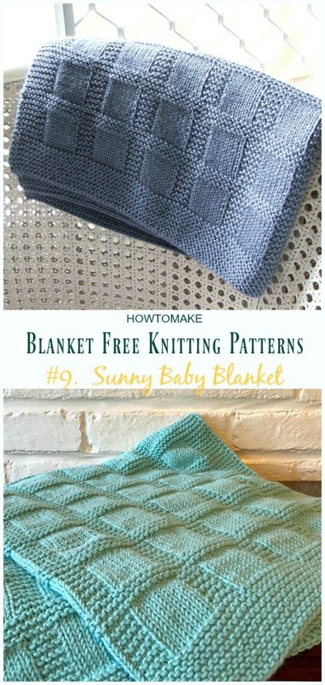 Blankets Knit, Stitches Knitting, Knit Baby Blanket Pattern Free, Easy Blanket, Free Baby Blanket Patterns, Hats Knitted, Textured Blankets, Knitting Patterns Free Blanket, Baby Blanket Knitting