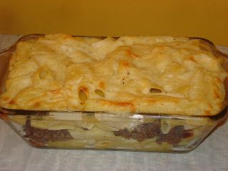 Macarona bil beshemel (macaroni with bechamel from Egypt) Pasta Pie, Kitchen Dinner, Meat Seasoning, Regional Food, Egyptian Food, Creamy Soup, Ground Meat, Sweet Savory, International Recipes