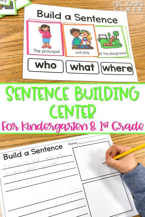 What Is A Sentence Kindergarten, Building Sentences 2nd Grade, Mixed Up Sentences For First Grade, How To Write A Sentence Kindergarten, Building Sentences First Grade, Types Of Sentences First Grade, Silly Sentences First Grade, Teaching Sentences Kindergarten, Complete Sentences Grade 1