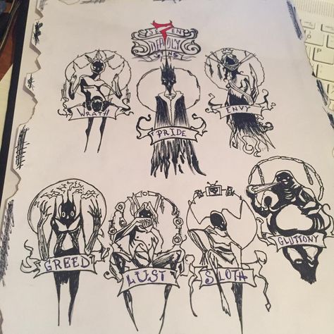 Greed Sin Tattoo, 7 Sins Tattoo Design, Seven Deadly Sins Tattoo Design, 7 Deadly Sins Tattoo Ideas, Seven Deadly Sins Tattoo Ideas, Seven Deadly Sins Tattoos, 7 Sins Tattoo, Seven Deadly Sins Art, 7 Deadly Sins Tattoo