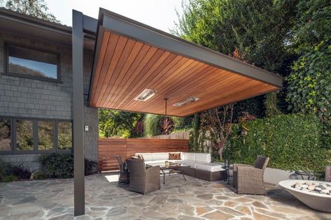 Top 60 Patio Roof Ideas - Covered Shelter Designs Terrace Shade, Pergola Modern, Shade Outdoor, Contemporary Backyard, Backyard Patio Ideas, Pergola Carport, Pergola Aluminium, Steel Pergola, Cheap Pergola