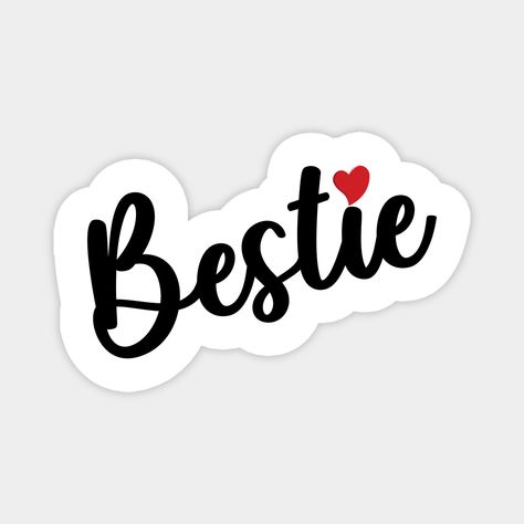 Good Stickers, Happy Birthday Bestie, Best Friend Images, Happy Birthday Best Friend Quotes, Happy Birthday Printable, Best Friends Cartoon, Scrapbook Quotes, Cute Birthday Ideas, Friend Logo