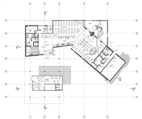 Floor Plan Architecture, Library Floor Plan, Building Design Ideas, Public Library Design, Library Project, Library Plan, Entrance Floor, Museum Plan, Architecture Presentation Board